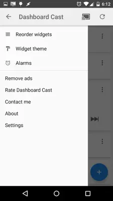 Dashboard Cast android App screenshot 3