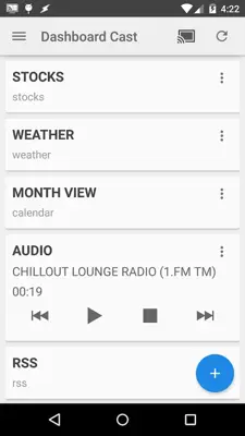 Dashboard Cast android App screenshot 6